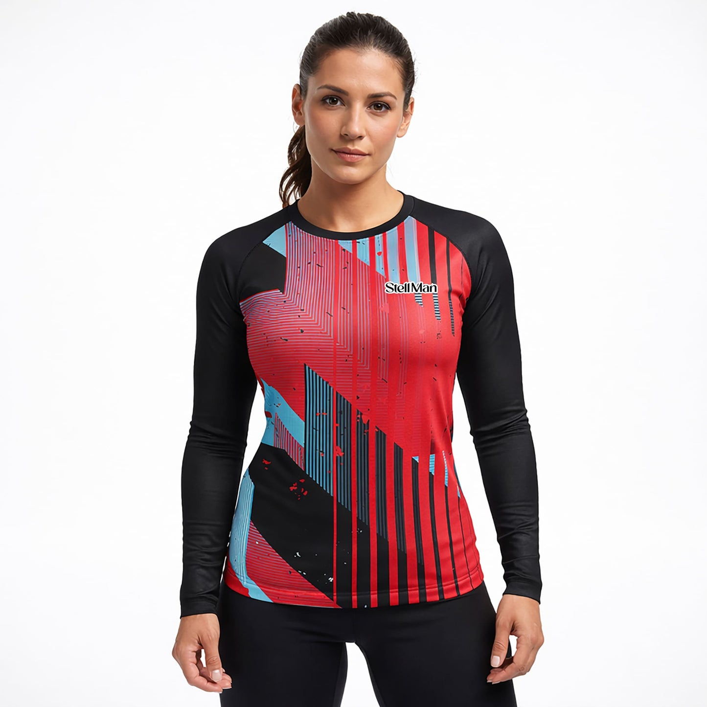StellMan Vibe Women's Sublimated Rash Guard – Active