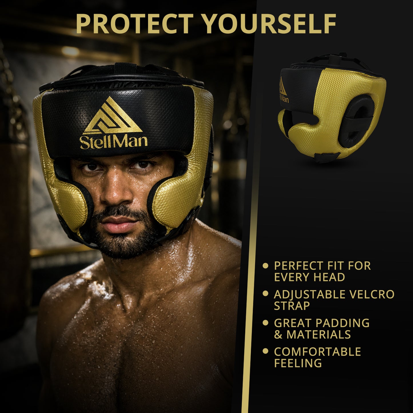 StellMan GuardX Boxing Headgear