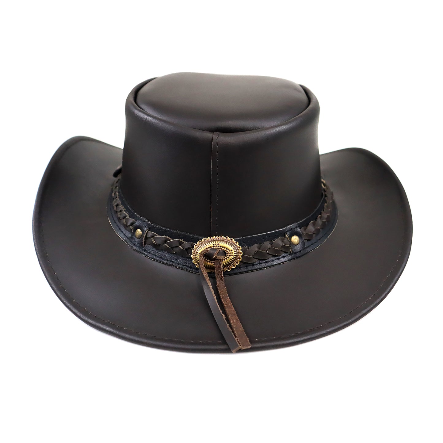 StellMan ShadowCrown Leather Hat