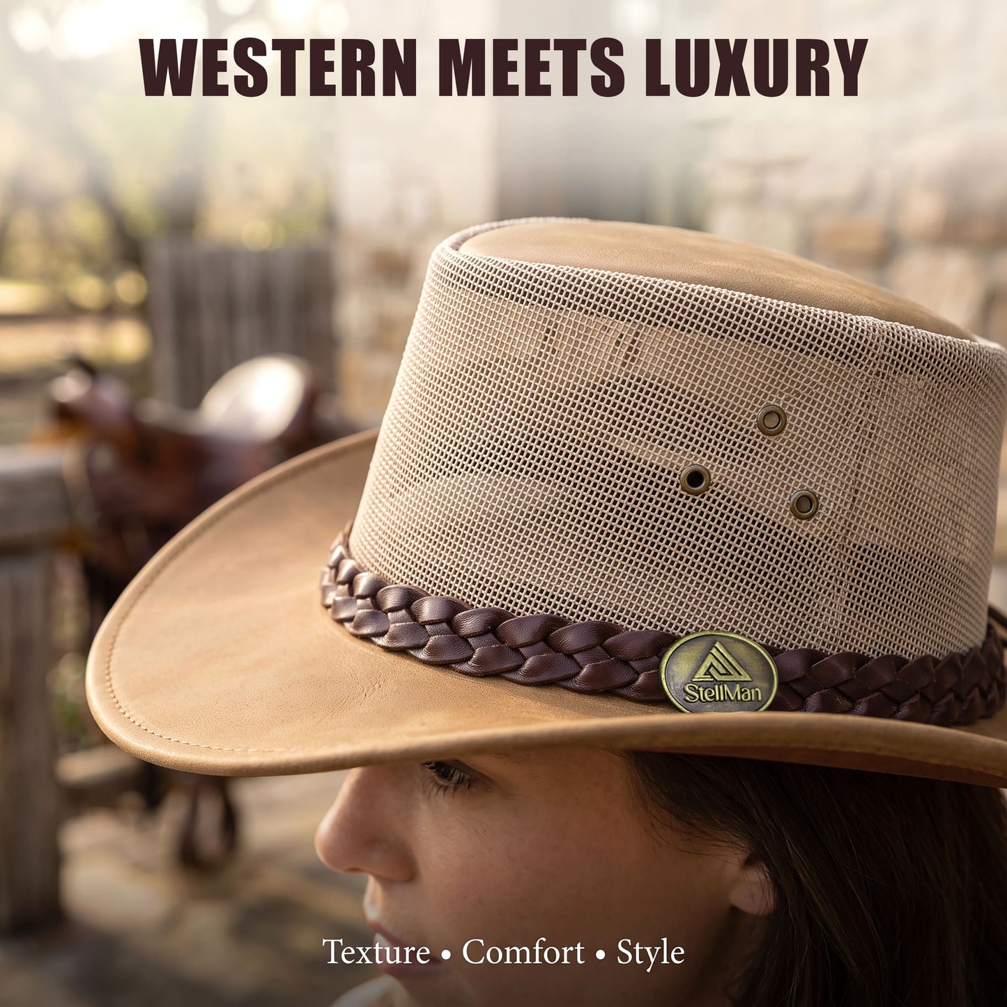 StellMan SandTrail Leather Hat