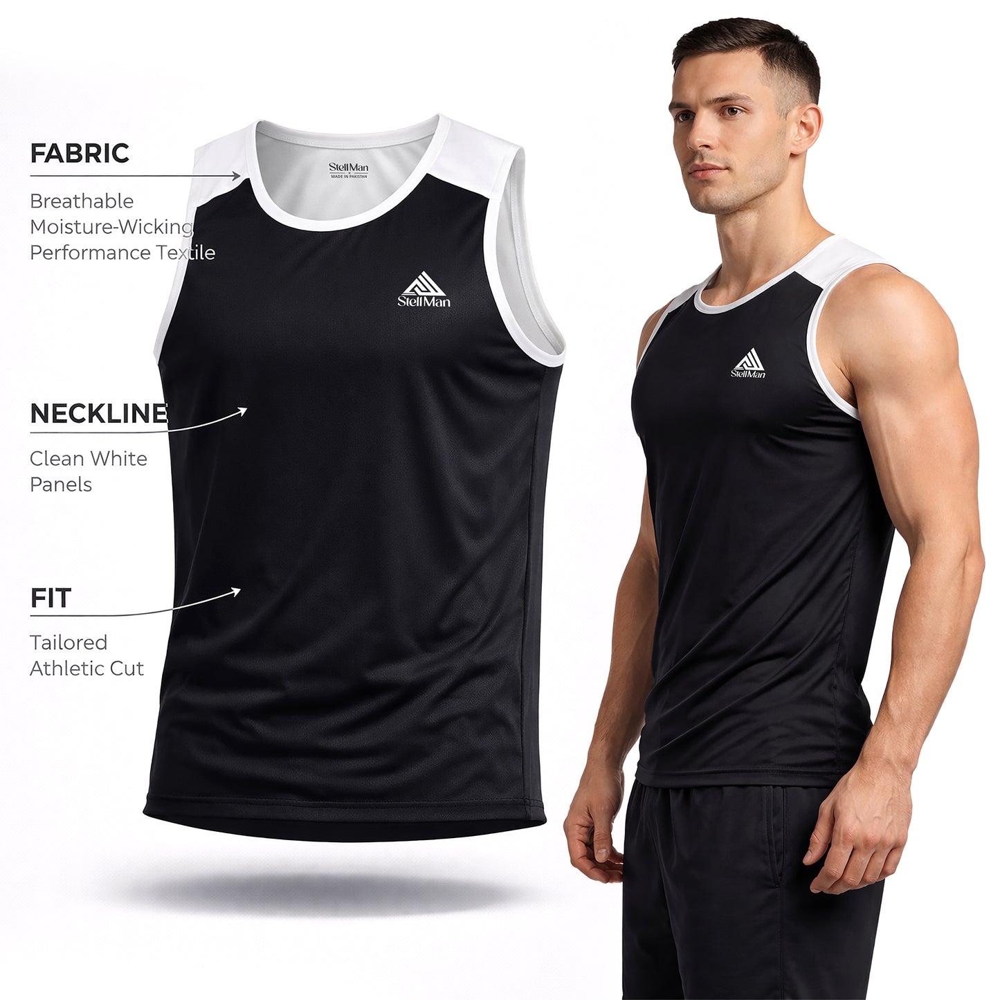 Men’s Interlock Core Training Tank Top