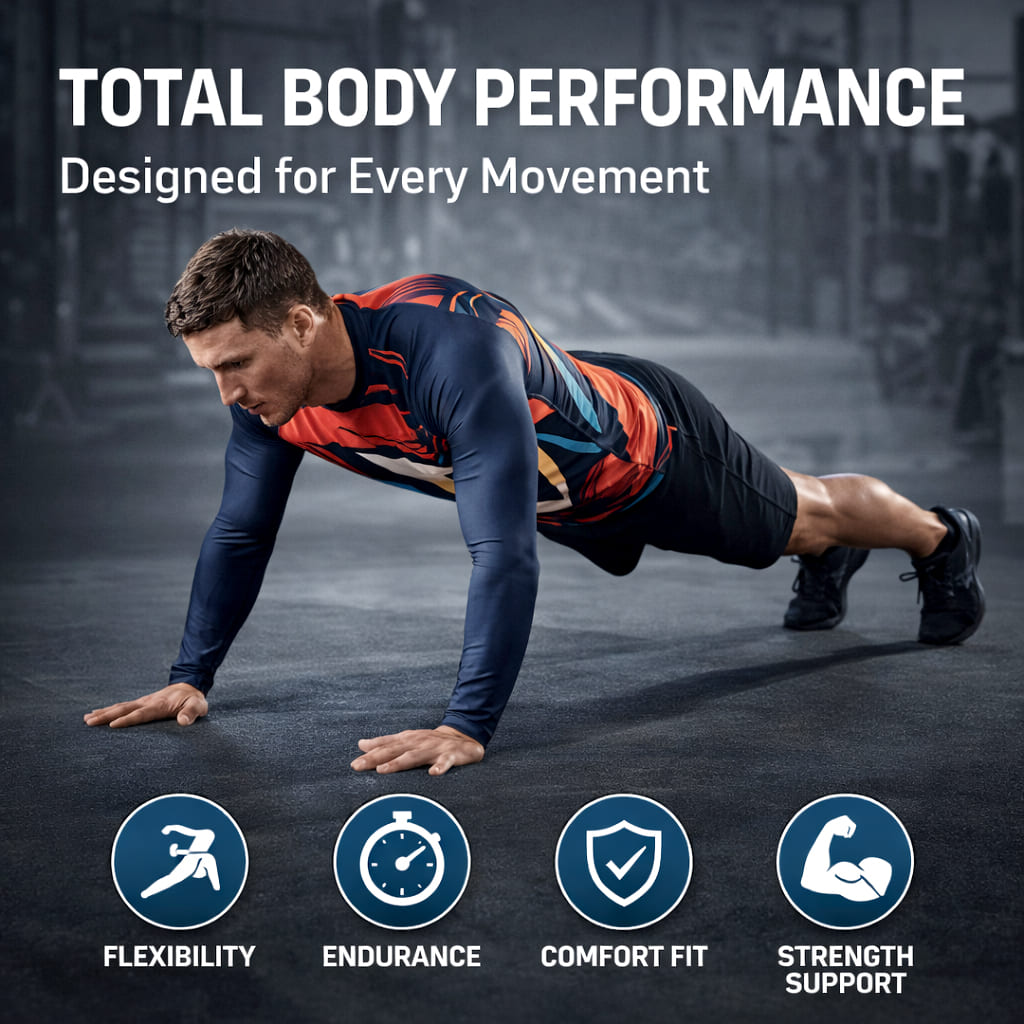 StellMan Apex Sublimated Rash Guard – BJJ/MMA Training Shirt