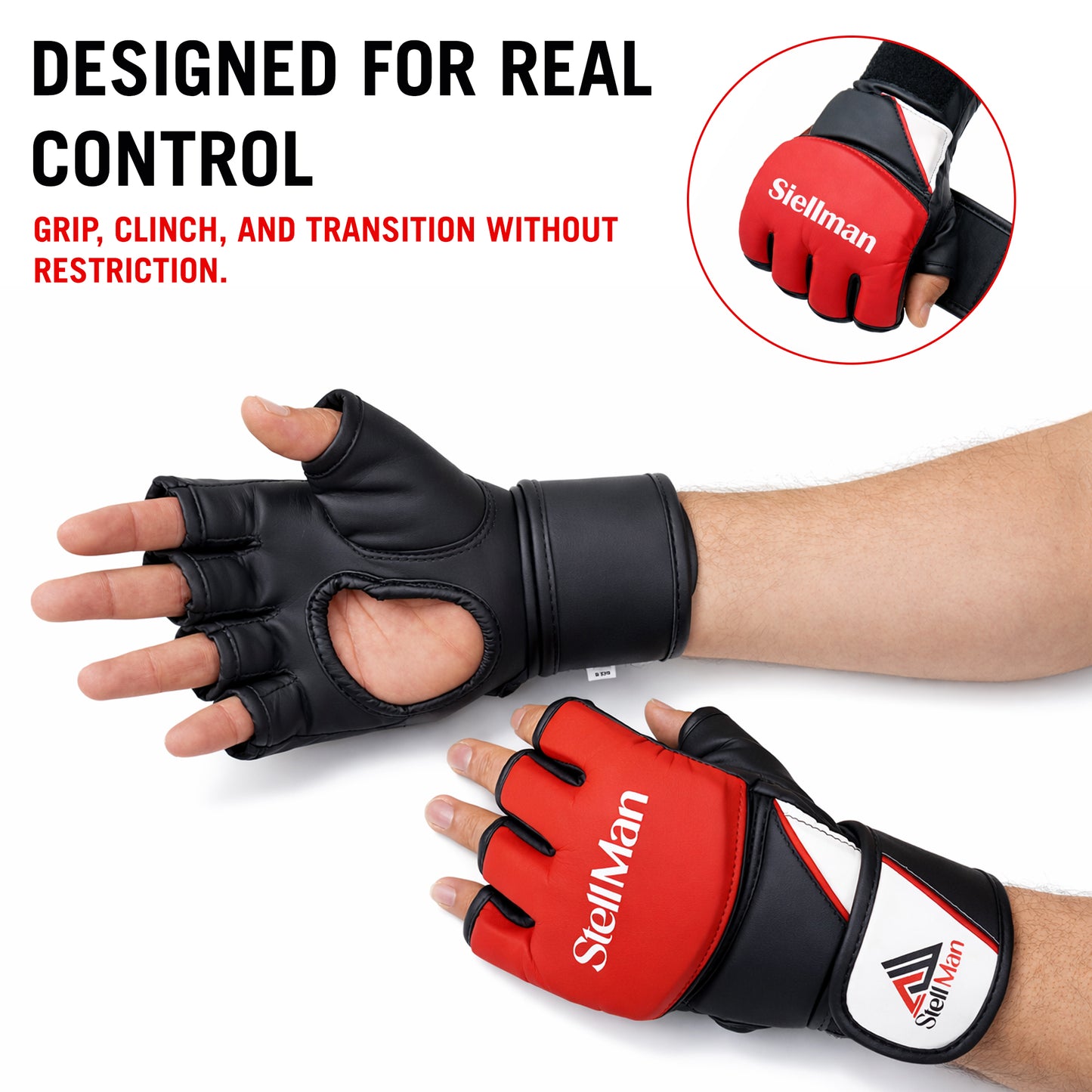 StellMan Griptex Combat MMA Gloves