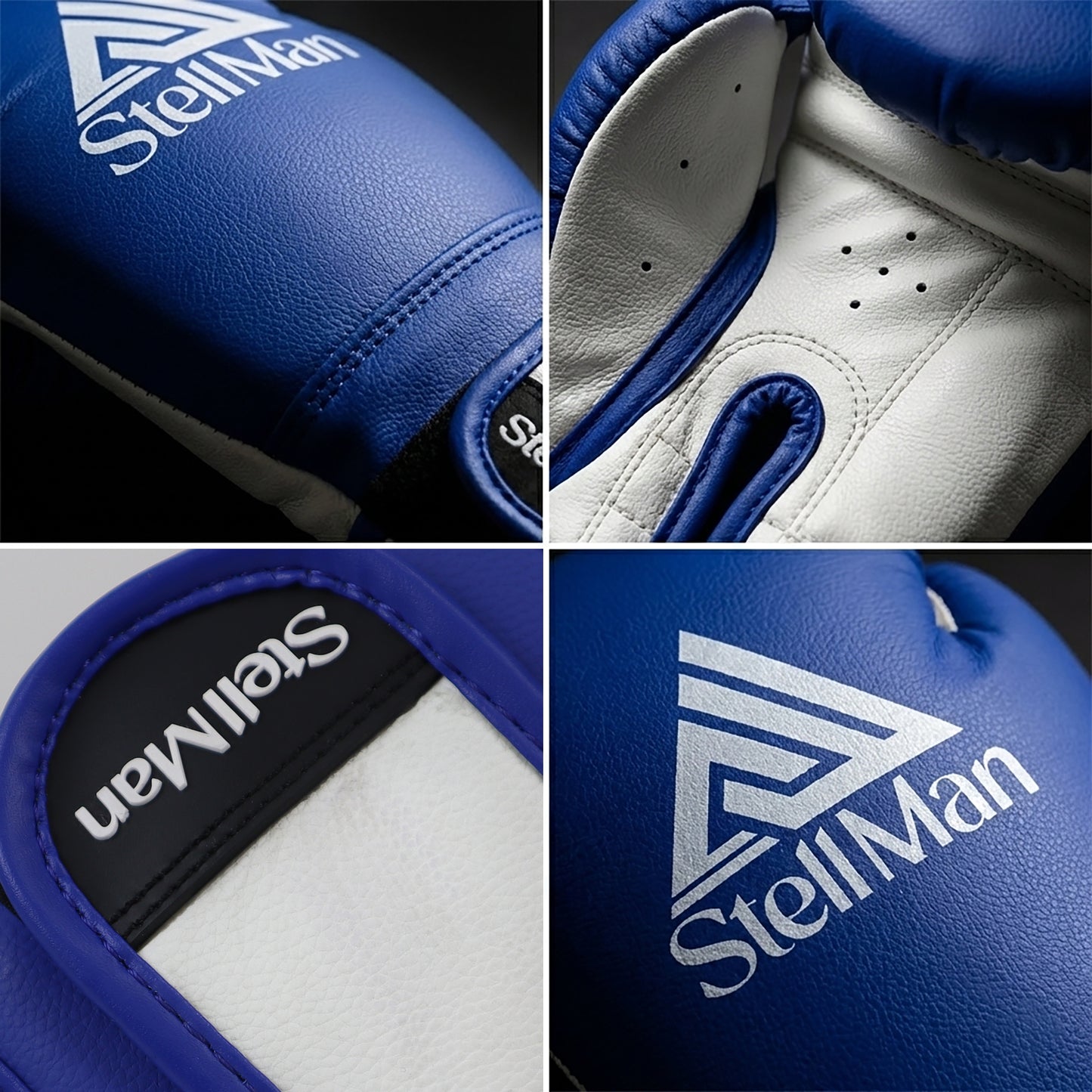 StellMan Junior Pro Boxing Gloves – Blue Edition