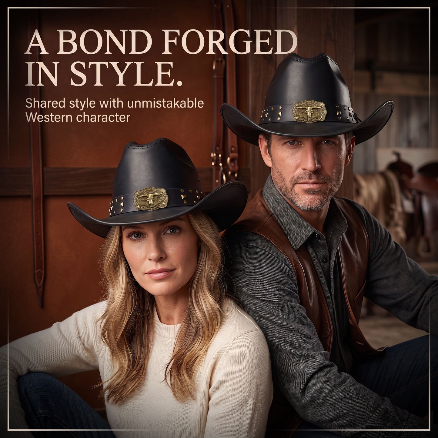 StellMan RogueBrand Leather Hat