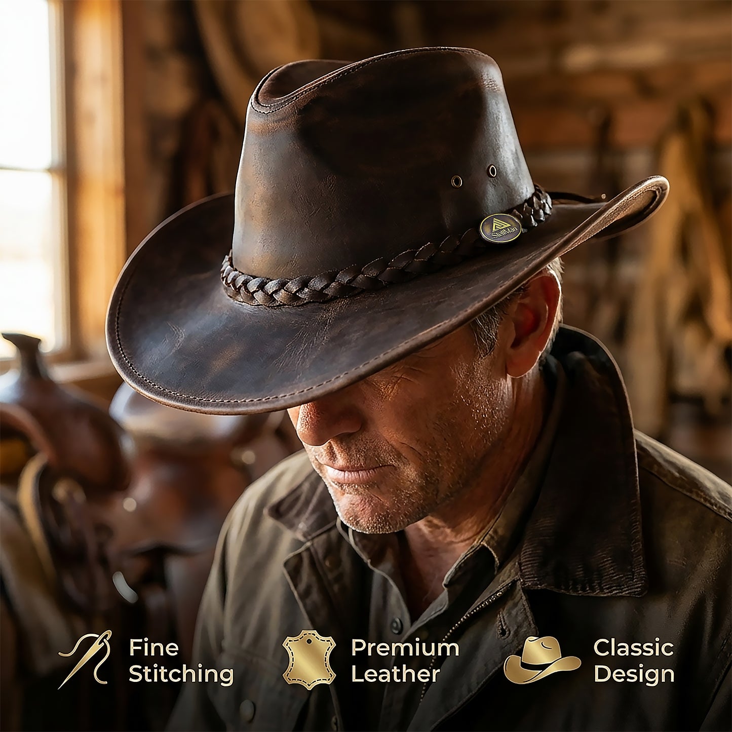 StellMan IronVale Leather Hat