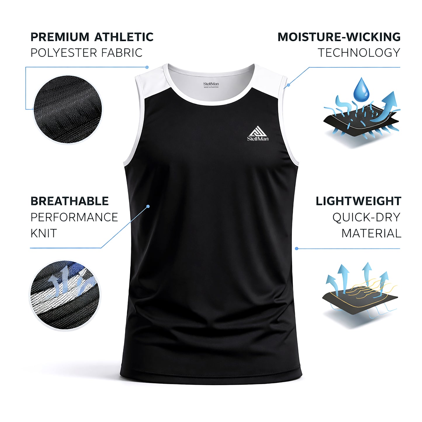 Men’s Interlock Core Training Tank Top