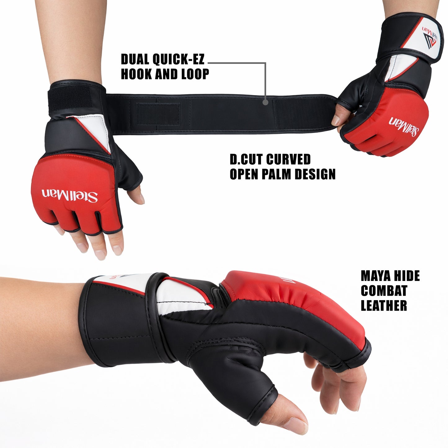 StellMan Griptex Combat MMA Gloves