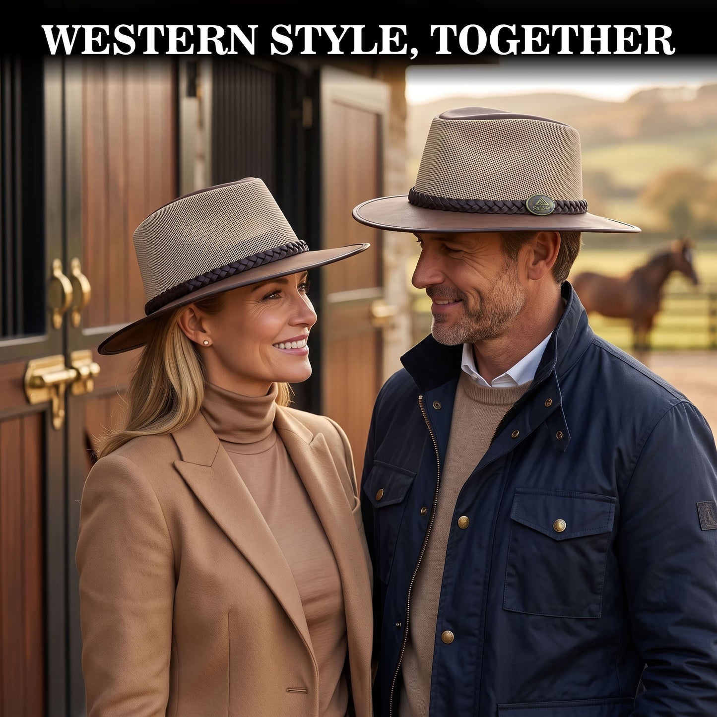 StellMan BrownRange Leather Hat