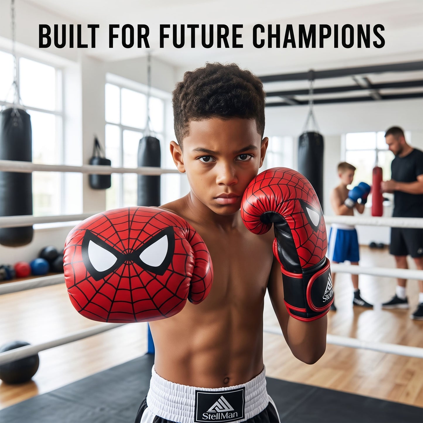 StellMan Spider Kids Boxing Gloves | Youth Training Gloves