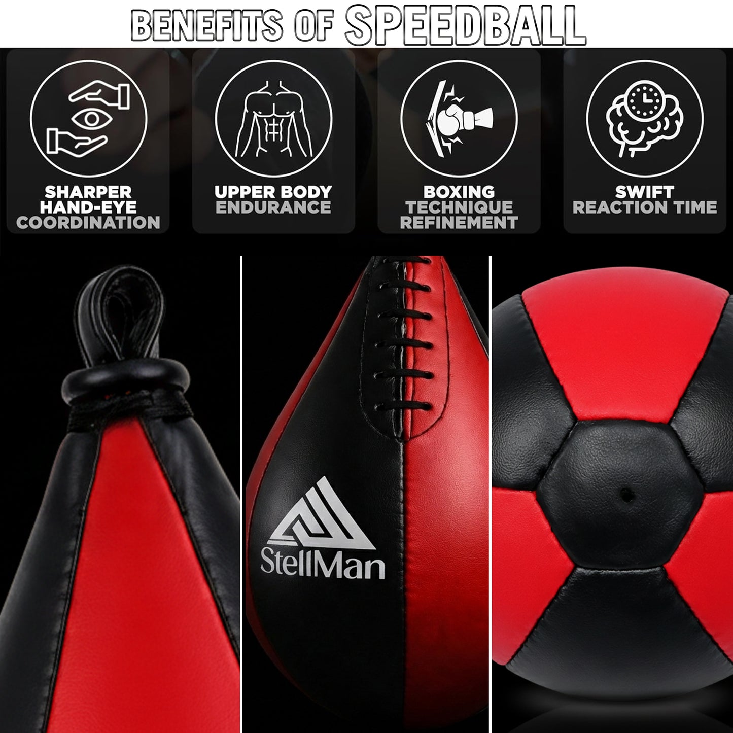 StellMan ImpactSphere Boxing Speed Bag