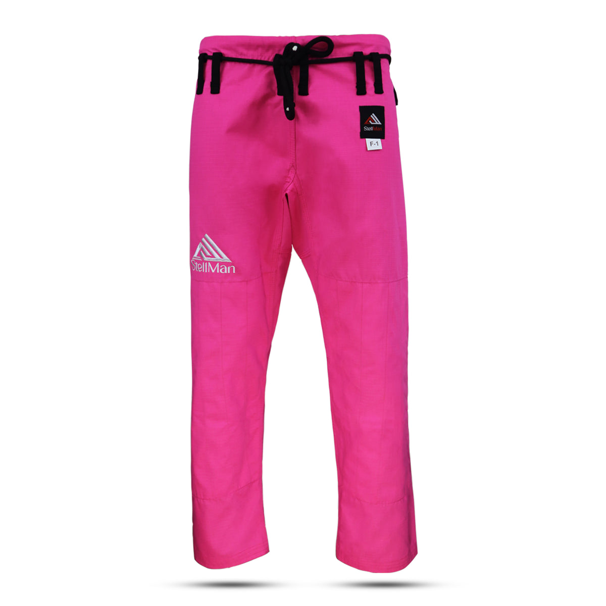StellMan Women’s Brazilian Jiu-Jitsu Gi- Pink BJJ Uniform with Free White Belt