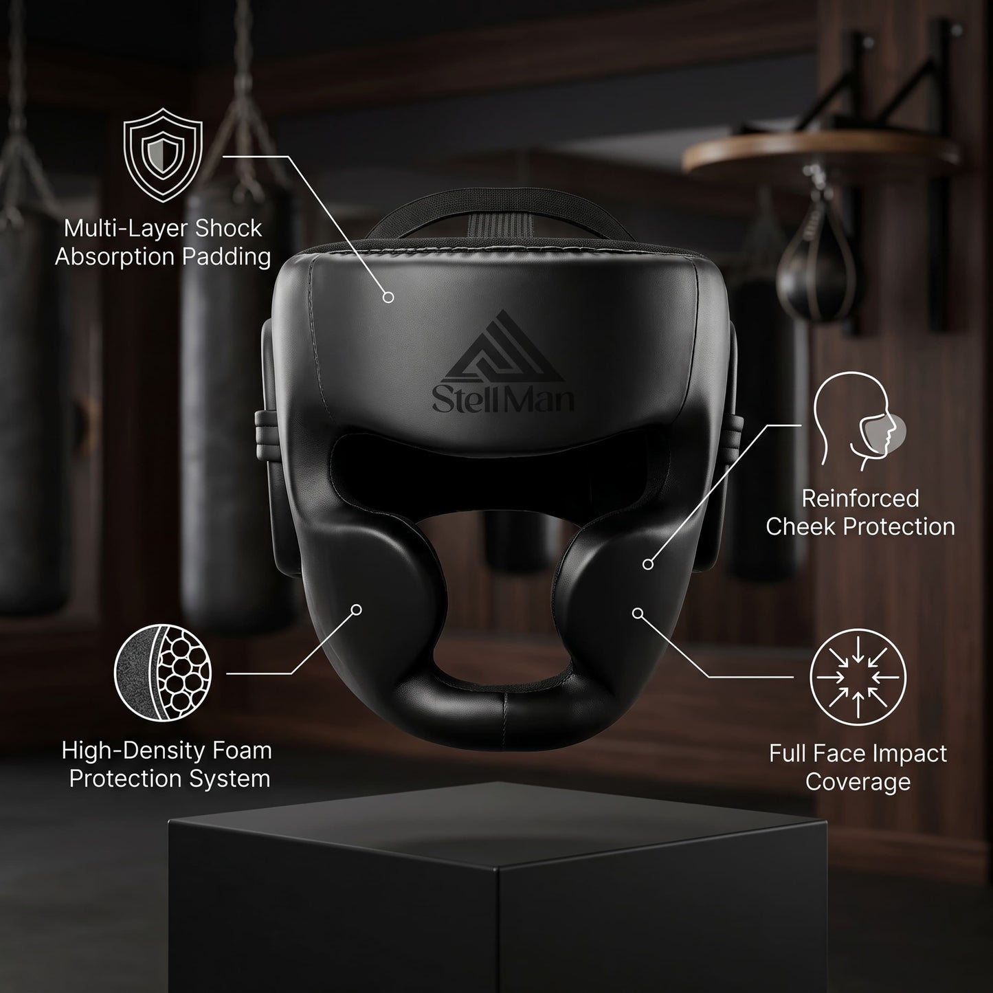 Stellman Phantom Strike Boxing Headgear