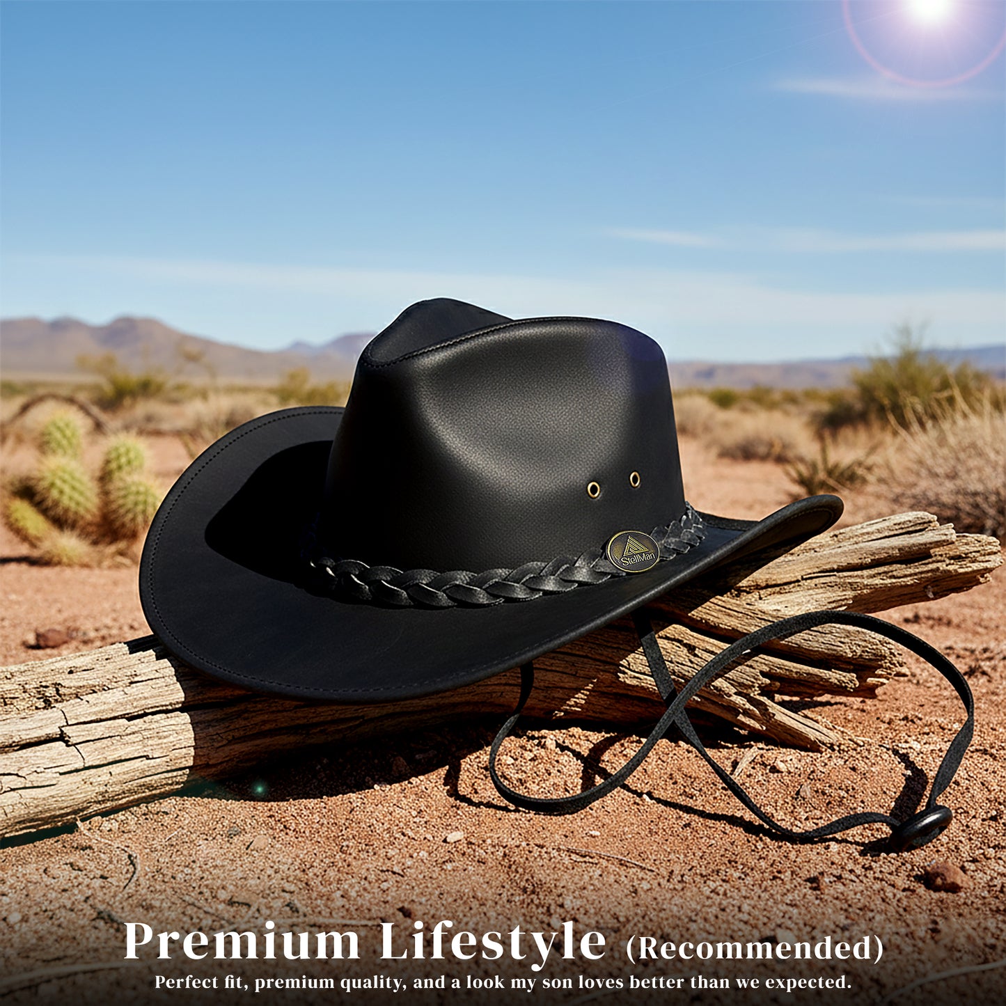 StellMan Blackridge Trail Leather Hat