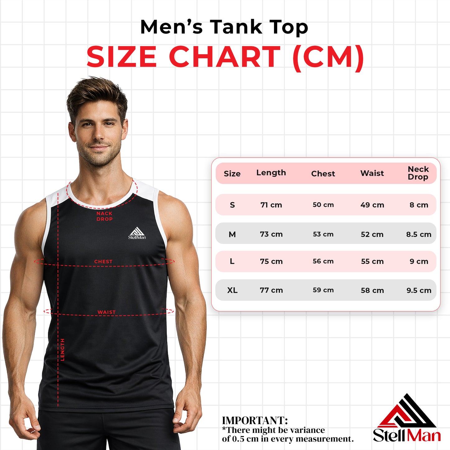 Men’s Interlock Core Training Tank Top