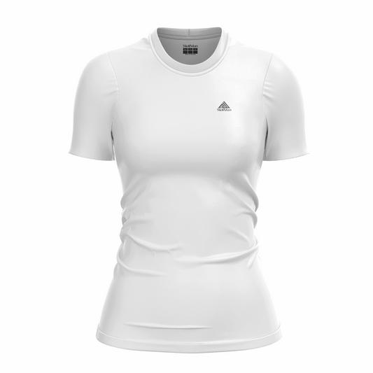 StellMan Frost Women’s White Base Layer T-Shirt