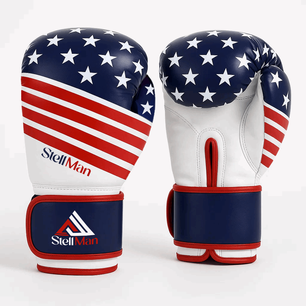 Stellman Gladiator 2.0 Grappling Gloves-US Flag