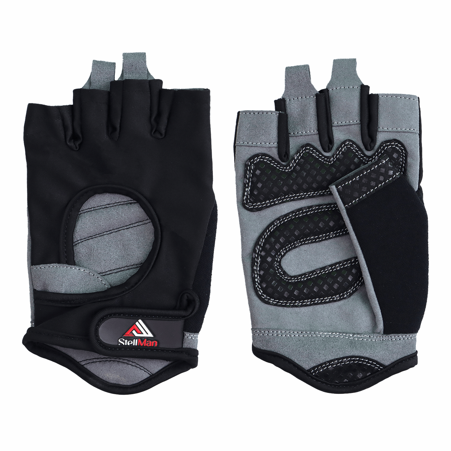 Stellman Road Cycling Gloves – Padded Palm, Non-Slip Grip