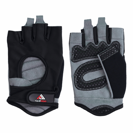 Stellman Road Cycling Gloves – Padded Palm, Non-Slip Grip