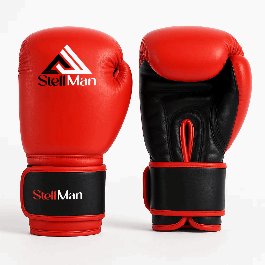 Stellman Heavy Hitter Red Grappling Gloves