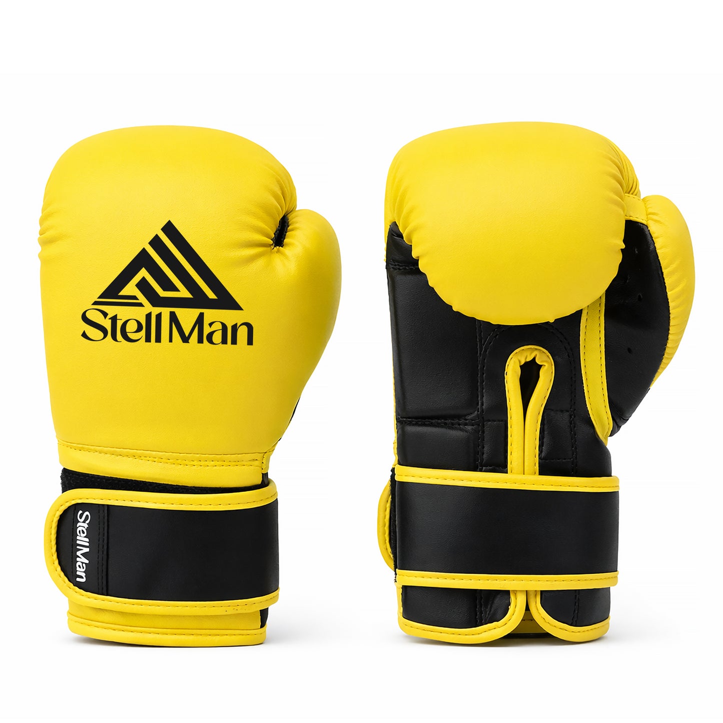 StellMan Junior Pro Boxing Gloves – Yellow Power Edition