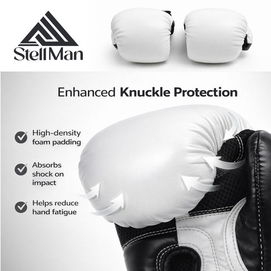 Premium Boxing Gloves for Training & Sparring | Shock Absorbing & Durable – Stellmans