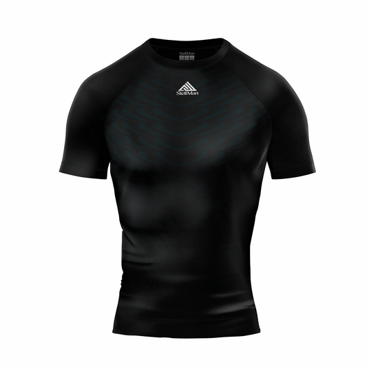 StellMan Phantom Men’s Black Base Layer T-Shirt