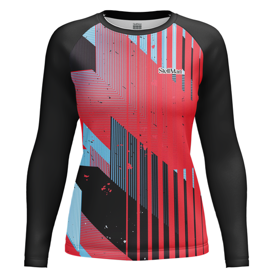 StellMan Vibe Women's Sublimated Rash Guard – Active