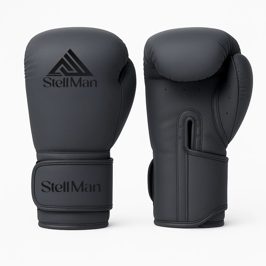 Stellman Shadow Strike Boxing Gloves-Black