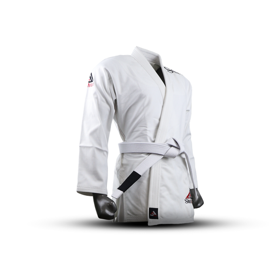 Stellman Core White Brazilian Jiu Jitsu Mens BJJ Gi