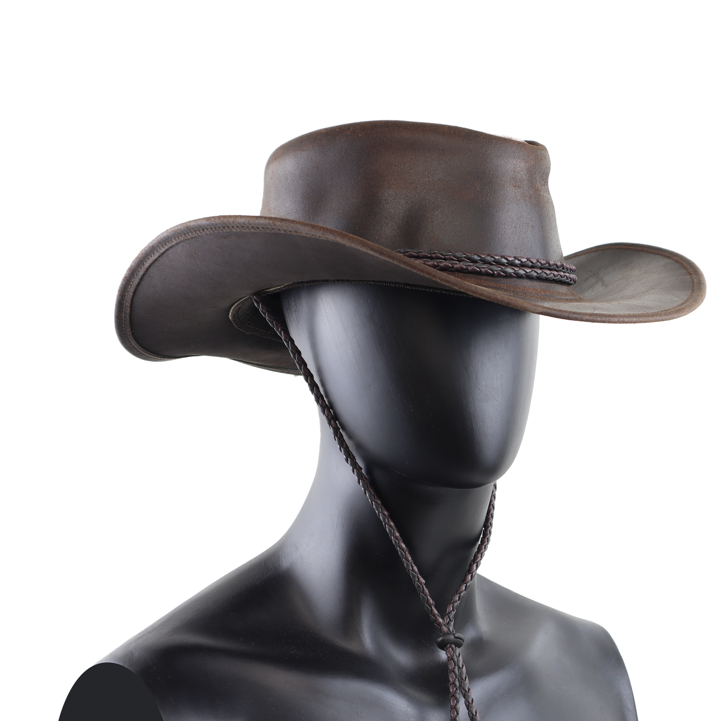 Stellman Midnight Rider Leather Cowboy Hats