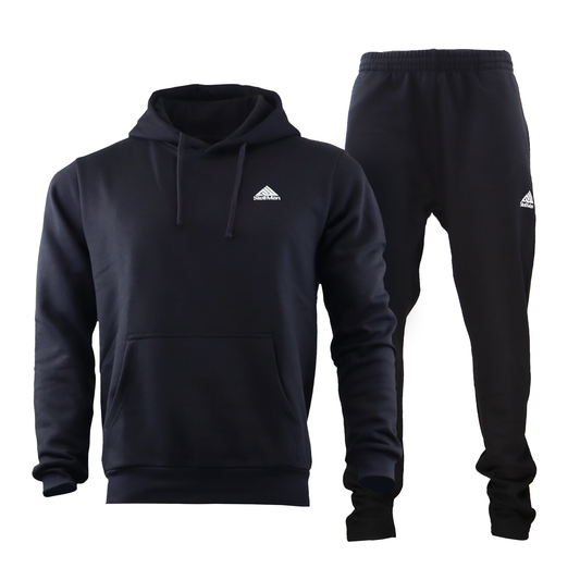 Stellman Axis Tracksuit – Men’s Full Set – Black | Hoodie + Jogger