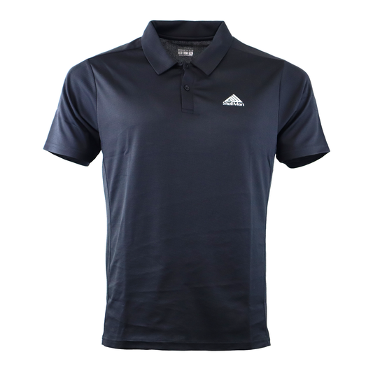 Stellman ActiveMesh Polo – Black | Lightweight Training Style