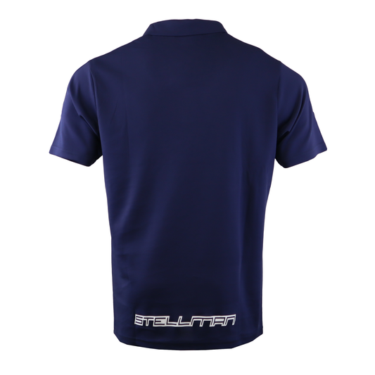Stellman ActiveMesh Polo – Navy | Classic Athletic Cut