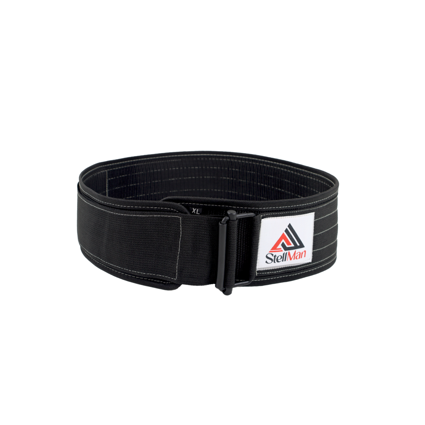 Stellman CoreLock Pro Weight Lifting Neoprene Belt - Black Strips