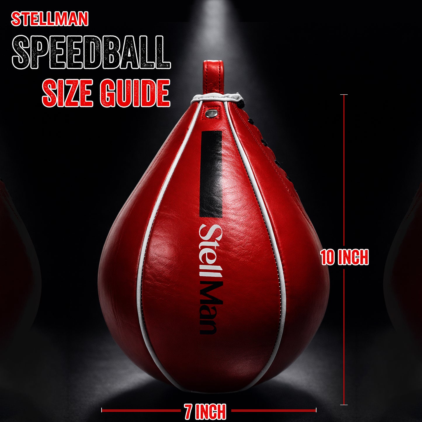 StellMan SwiftDrop Boxing Speed Ball - Classic Teardrop Design