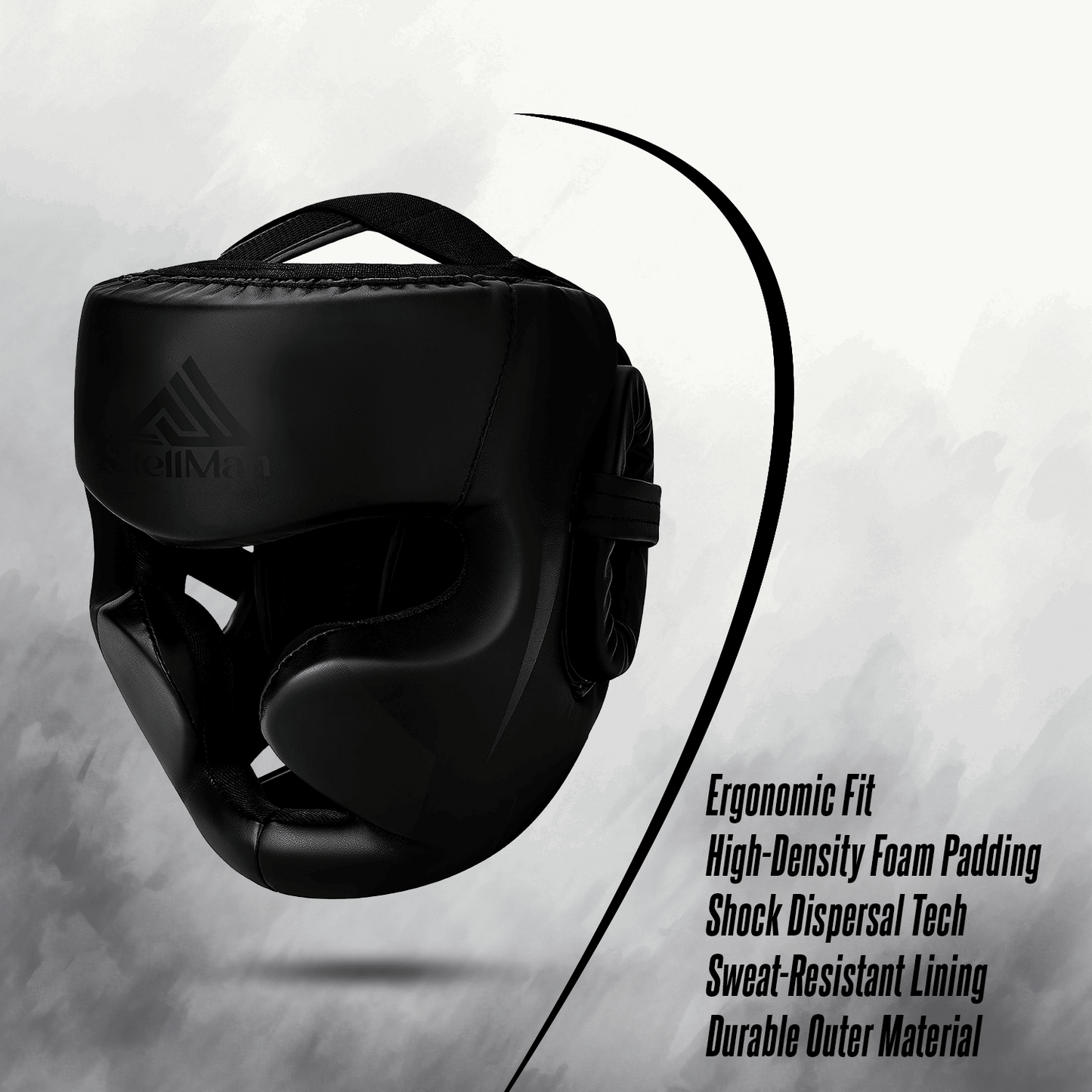 Stellman Phantom Strike Protective Headgear – Lightweight Shock Absorption