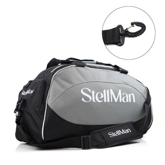 Stellman TitanCarry Gym Duffle Bag - Grey