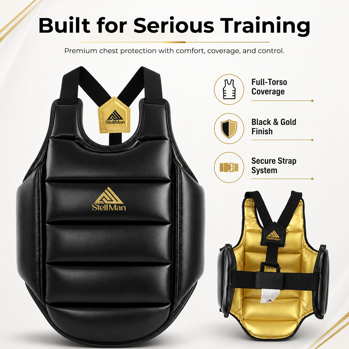 StellMan Reversible Boxing Chest Guard