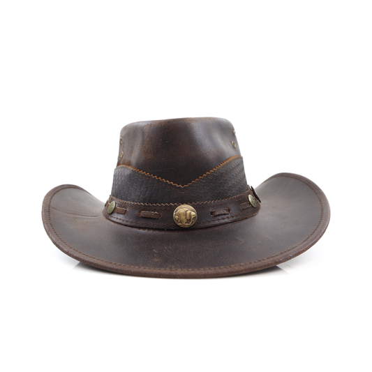 Stellman Wild West Lids Leather Hat