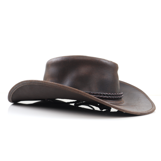 Stellman Midnight Rider Leather Cowboy Hats