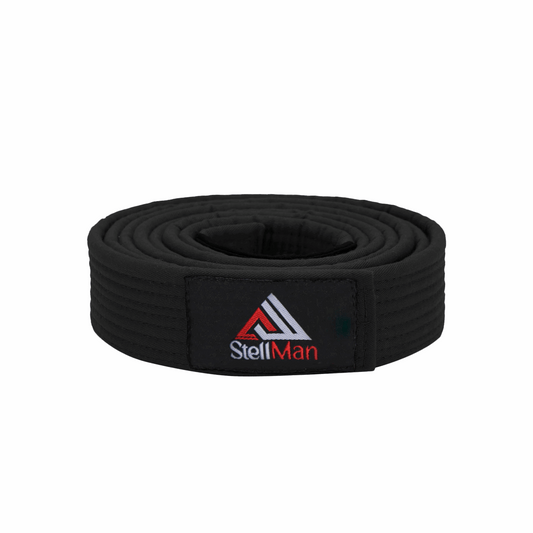 StellMan SpiritEdge Karate Belt – Adult Black Rank