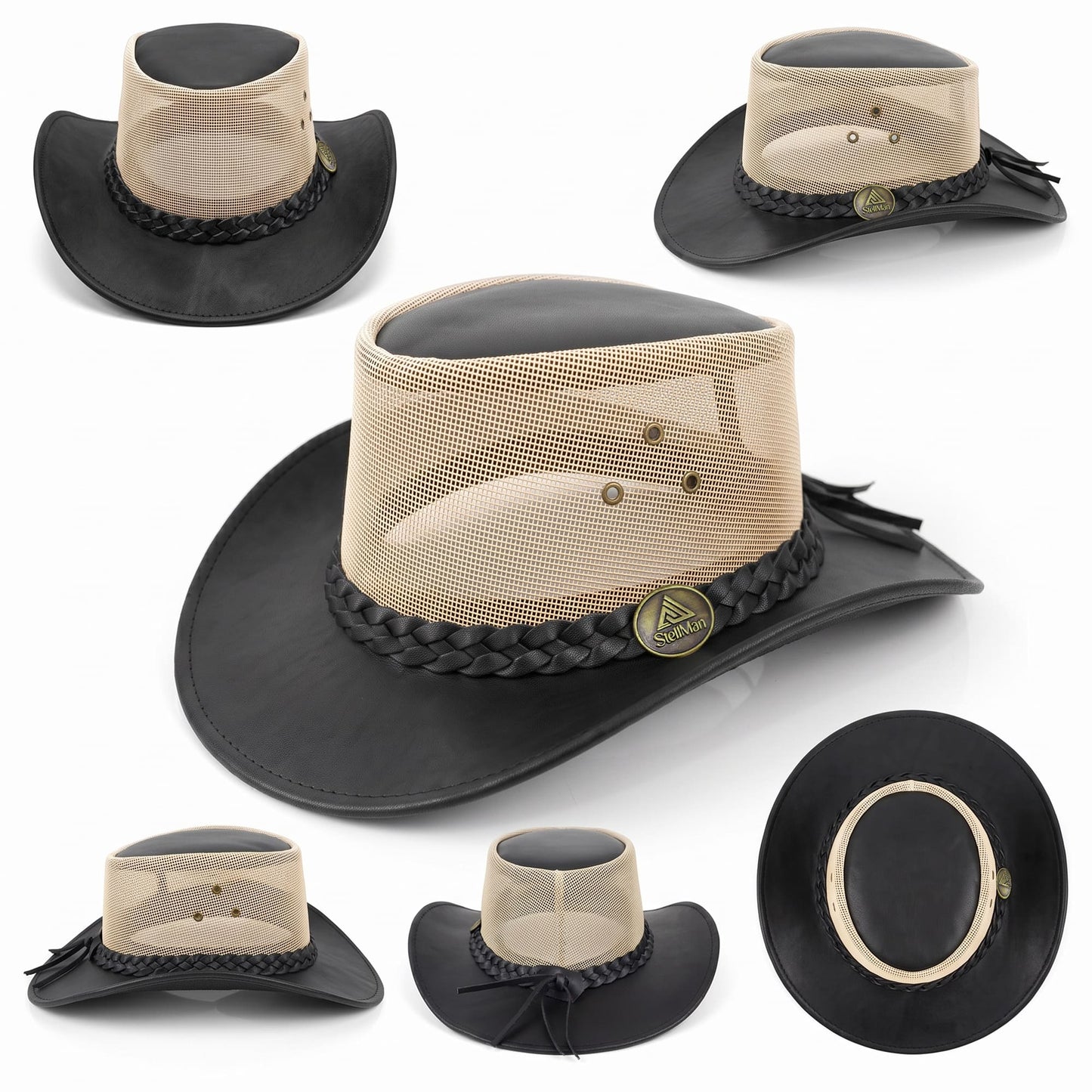 StellMan DustWeave Leather Hat