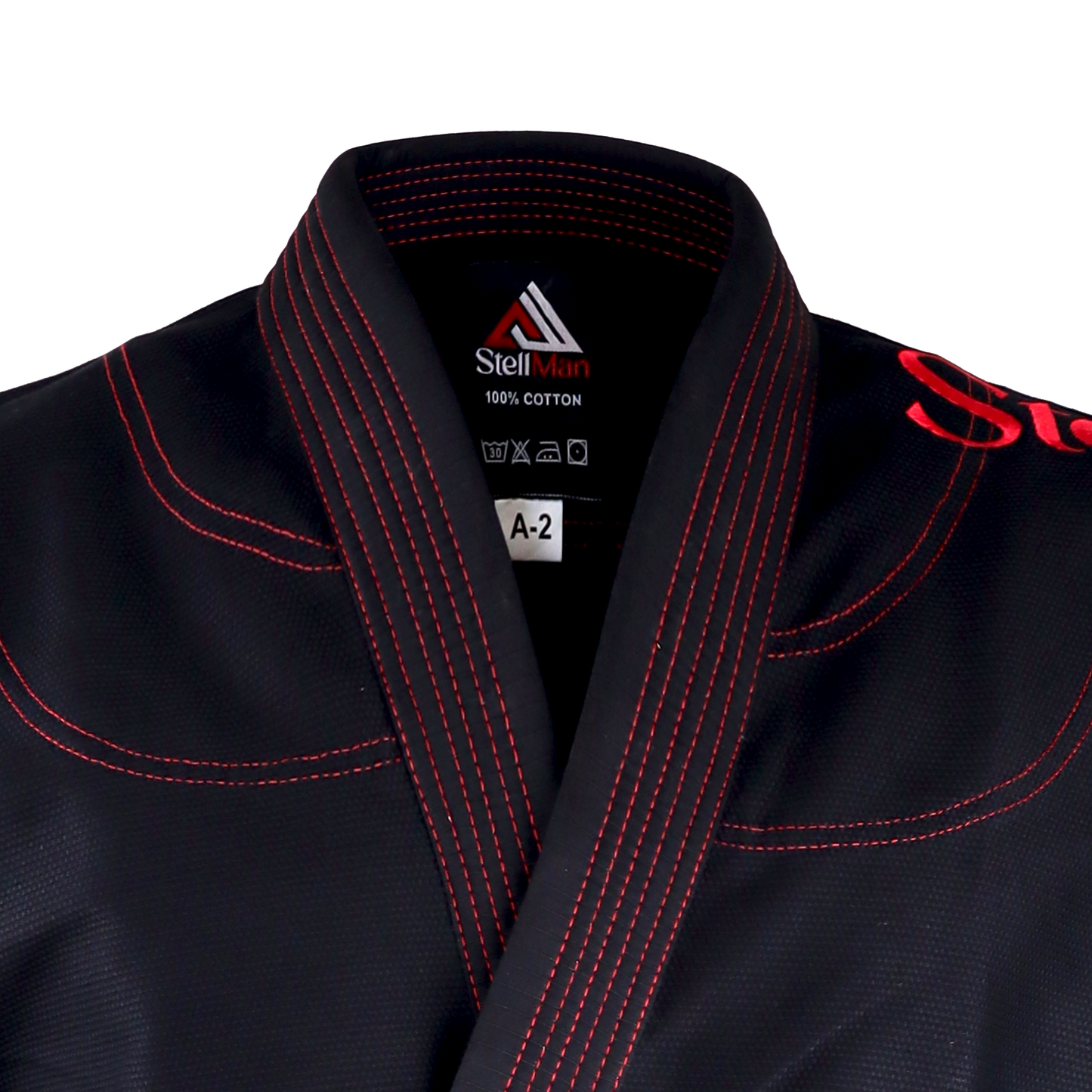 Stellman Core Black Brazilian Jiu Jitsu Mens BJJ Gi