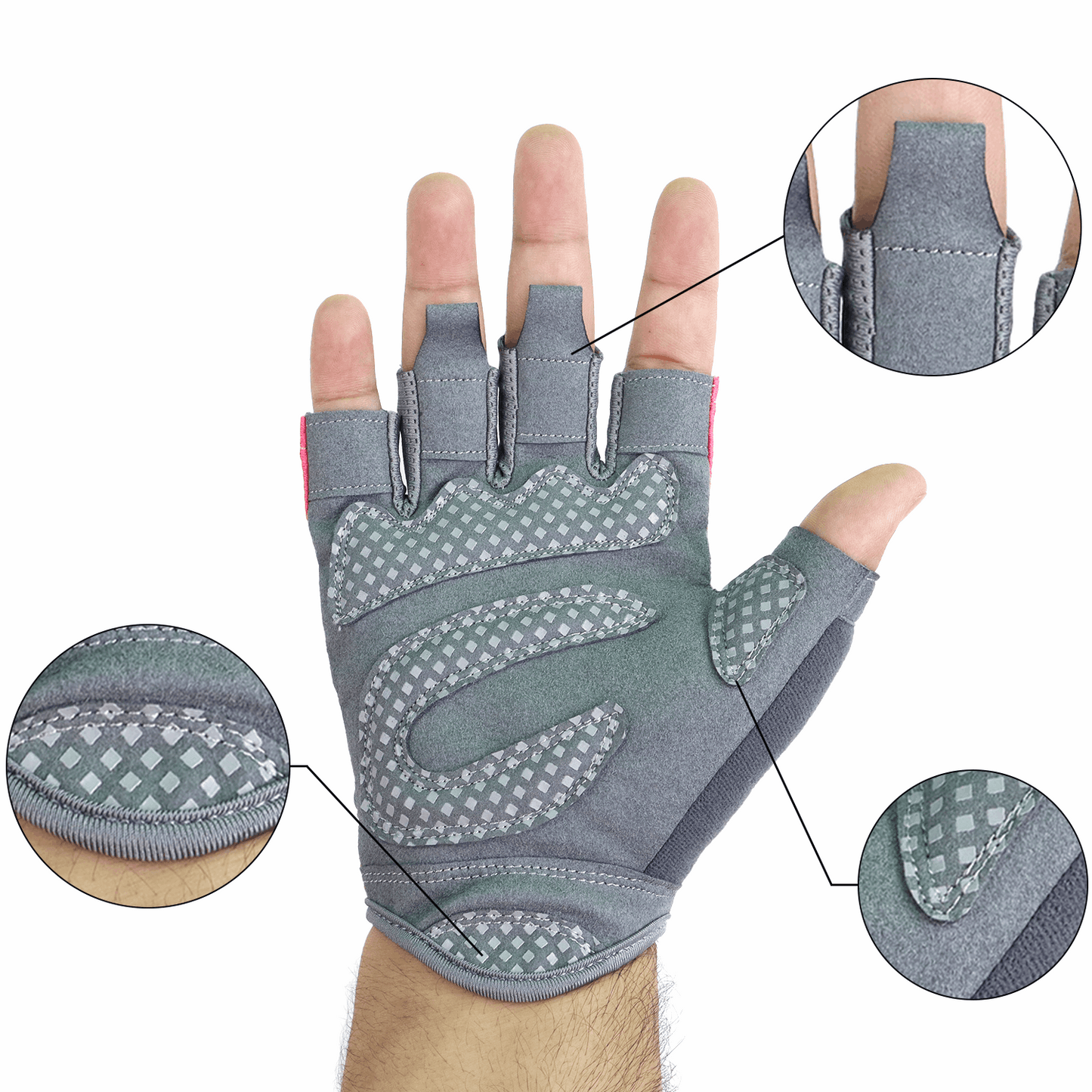 Stellman Warrior Pro Cycling Gloves – Shock-Absorbing & Grip Control