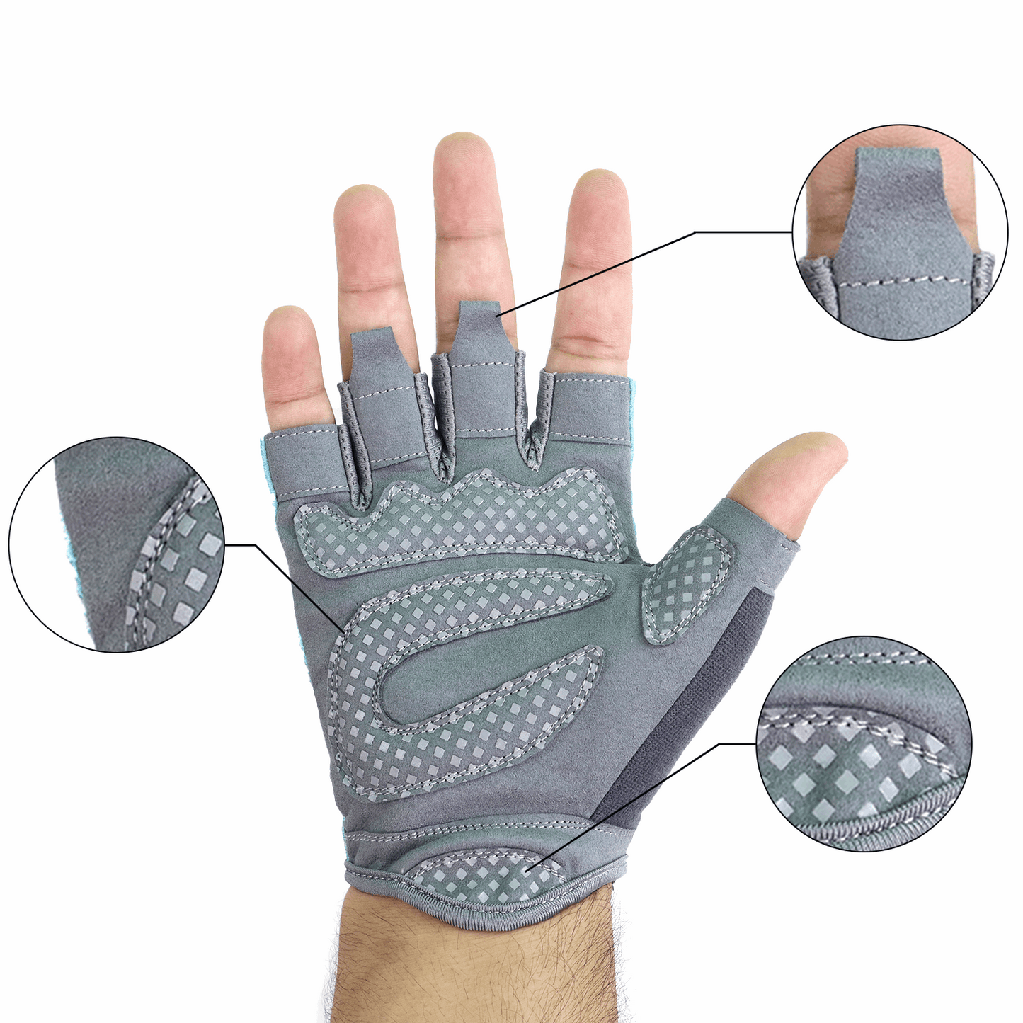 Stellman Thunder Grip Cycling Gloves – Built for Grip & Endurance