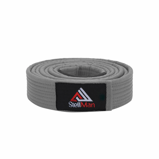 StellMan BalanceStrive Karate Belt – Adult Grey Rank