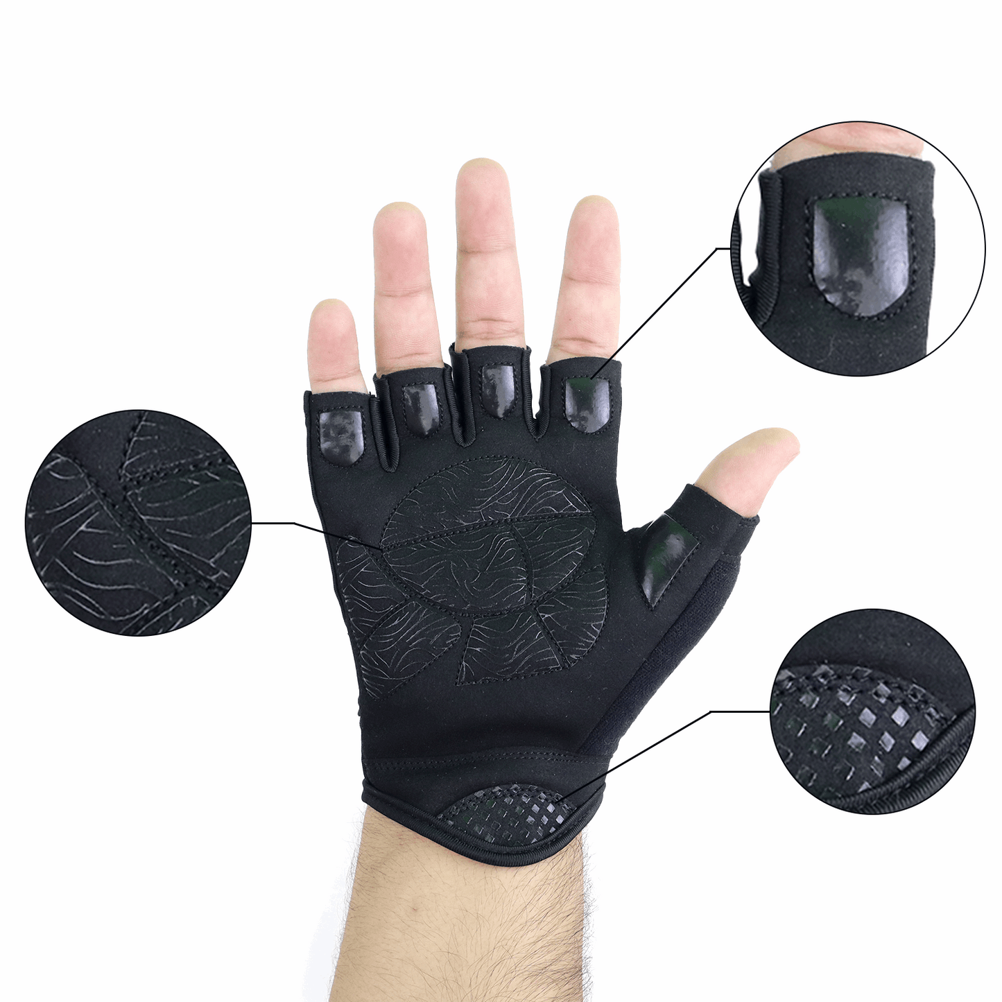 Stellman Phantom Power Cycling Gloves – Grip & Ride Control