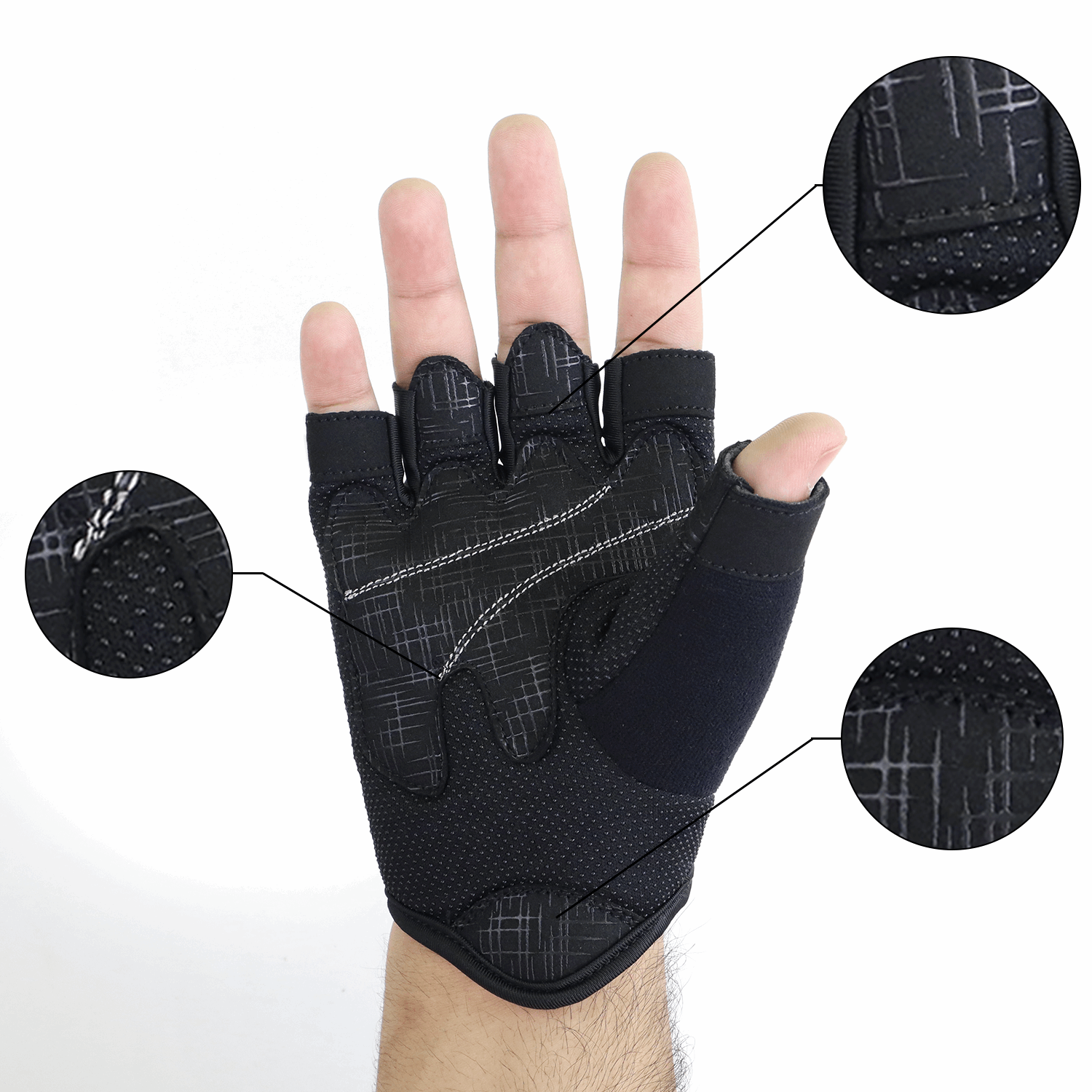 Stellman Lightning Strike Cycling Gloves – Lightweight Grip