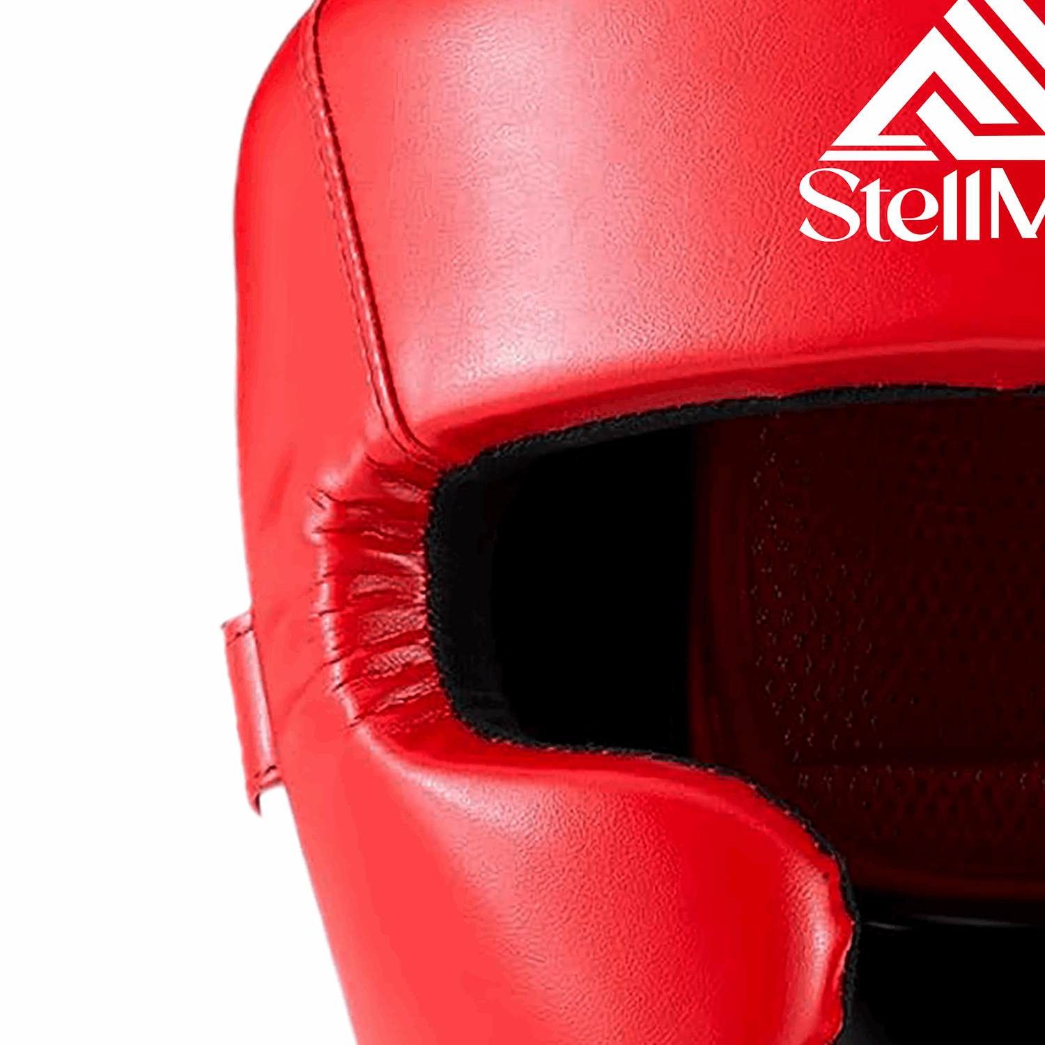 Stellman Warrior Pro Protective Sparring Headgear – Red Edition